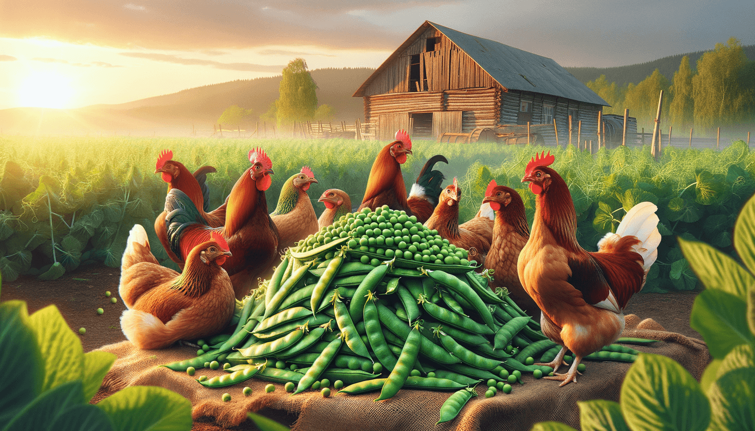 Can Chickens Eat Pea Pods?