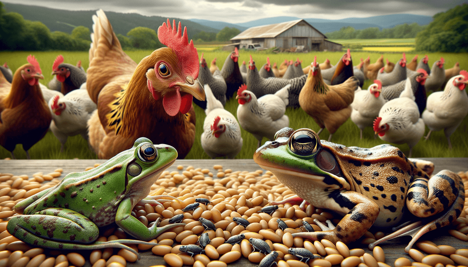 Can Chickens Eat Frogs?