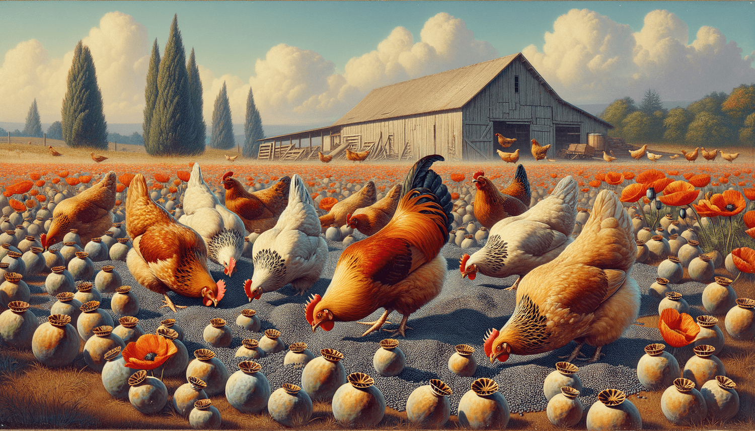 Can Chickens Eat Poppy Seeds?