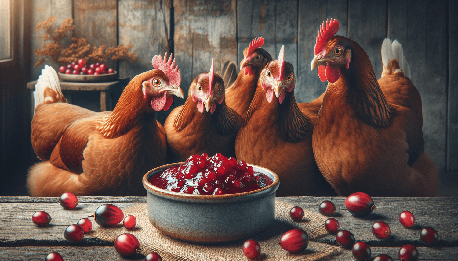 Can Chickens Eat Cranberry Sauce?