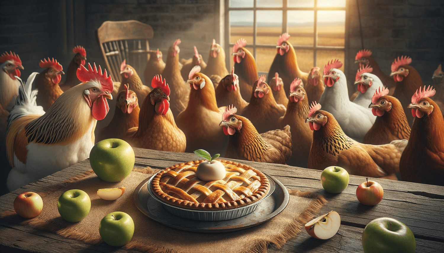 Can Chickens Eat Apple Pie?
