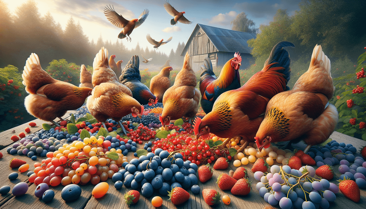 Can Chickens Eat Berries?