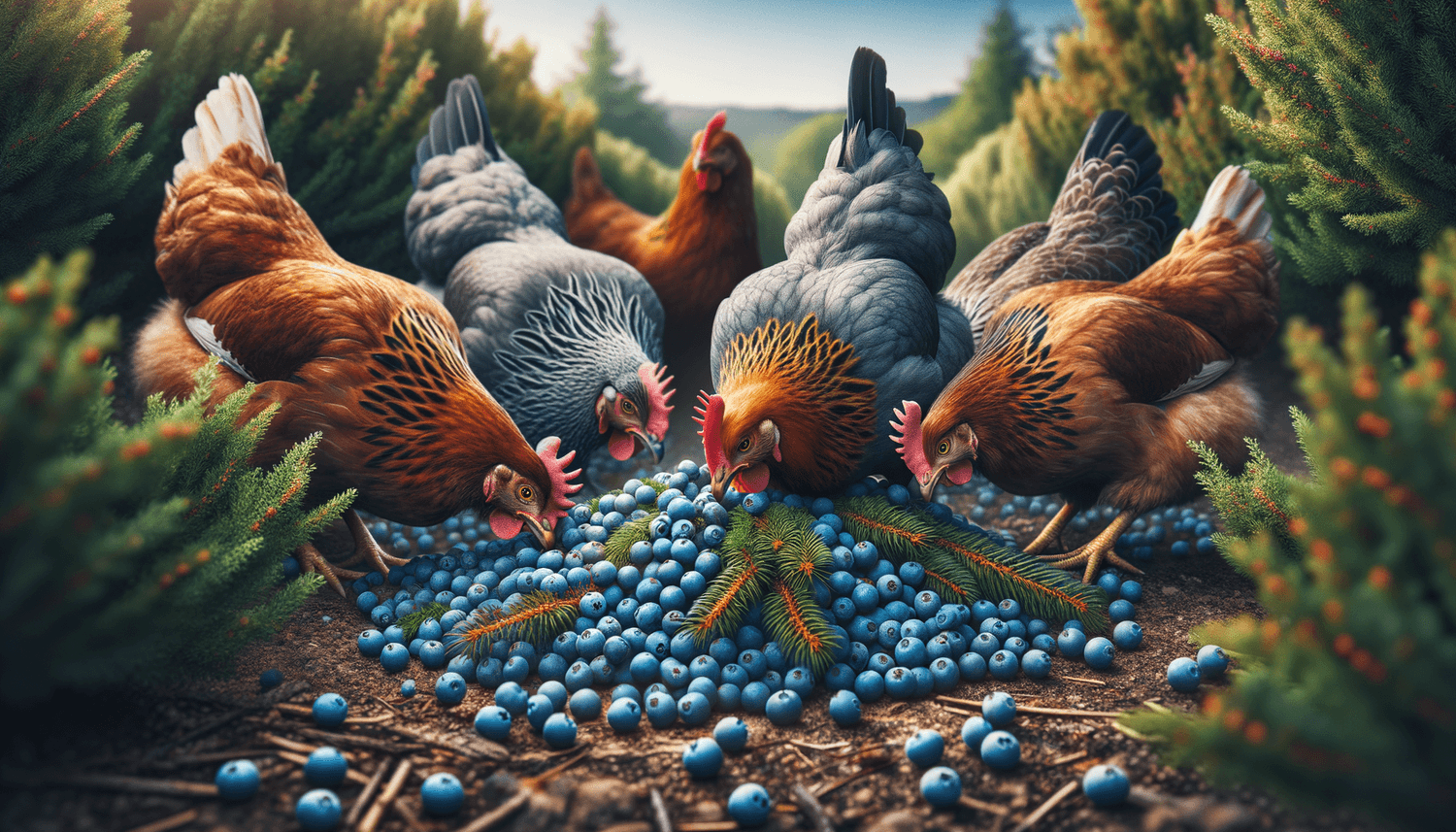 Can Chickens Eat Juniper Berries?