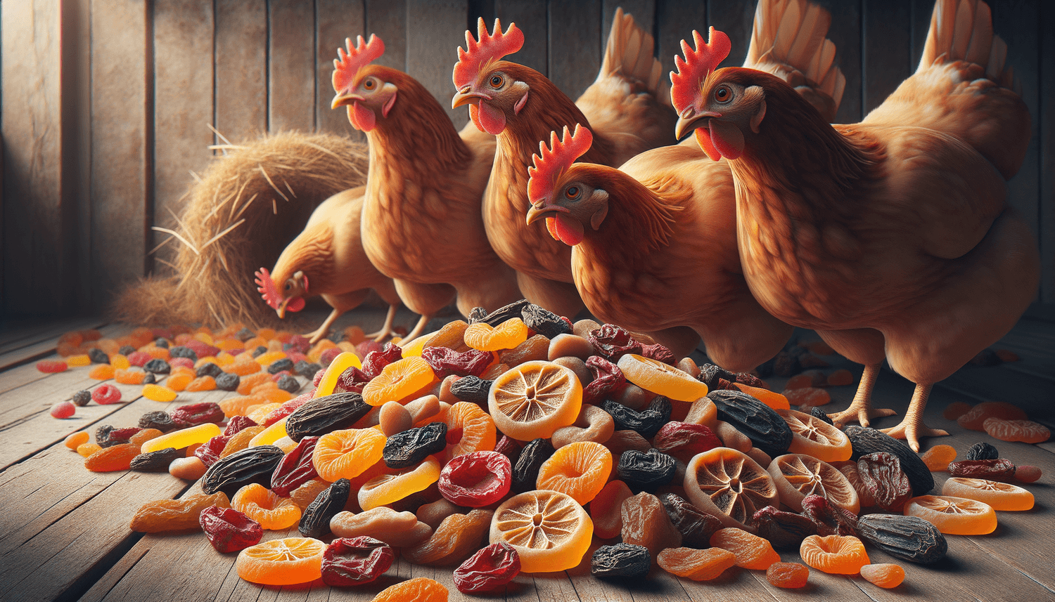 Can Chickens Eat Dried Fruit?