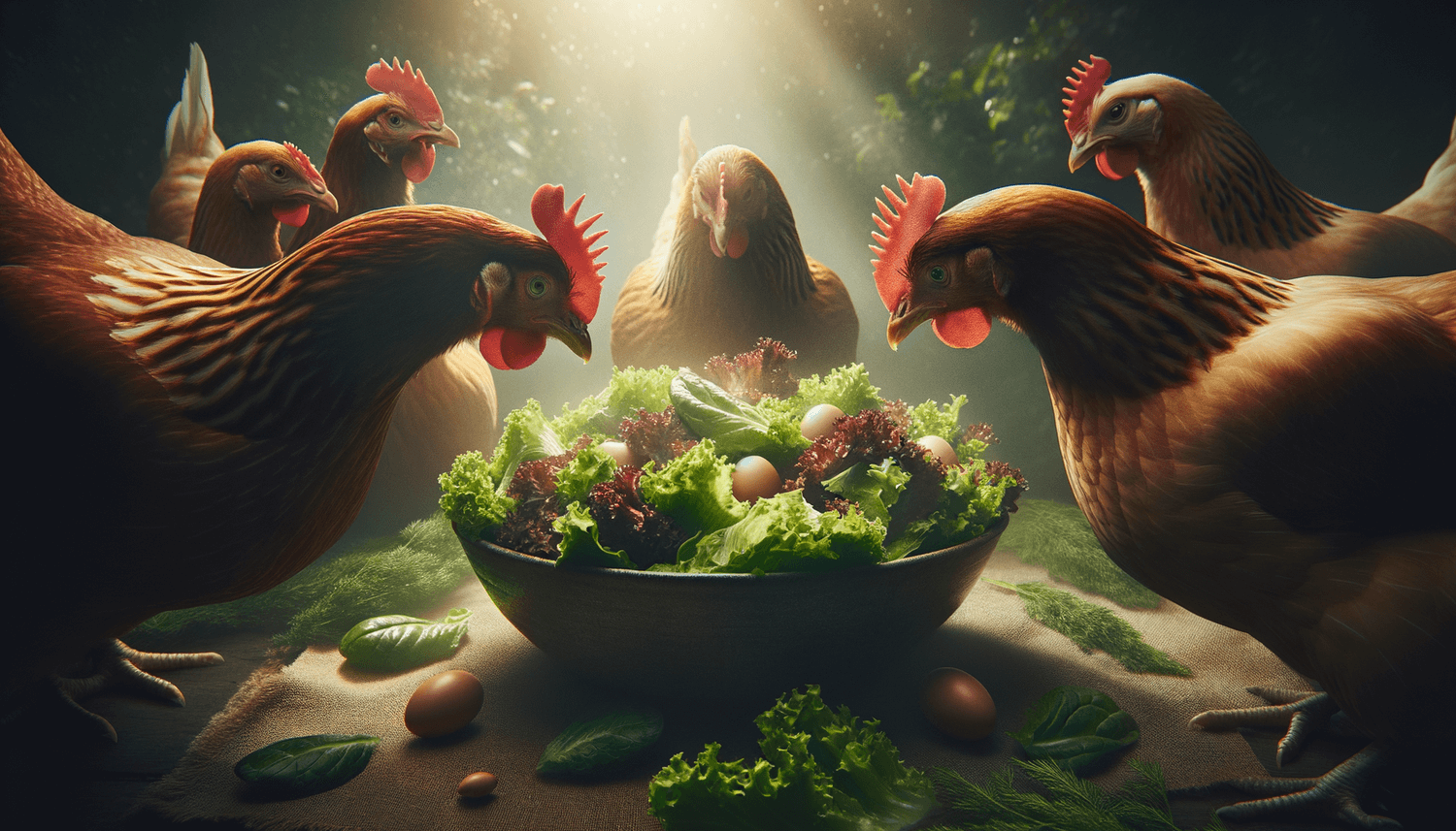 Can Chickens Eat Salad?