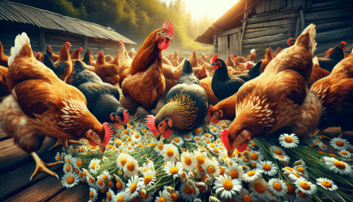 Can Chickens Eat Chamomile?