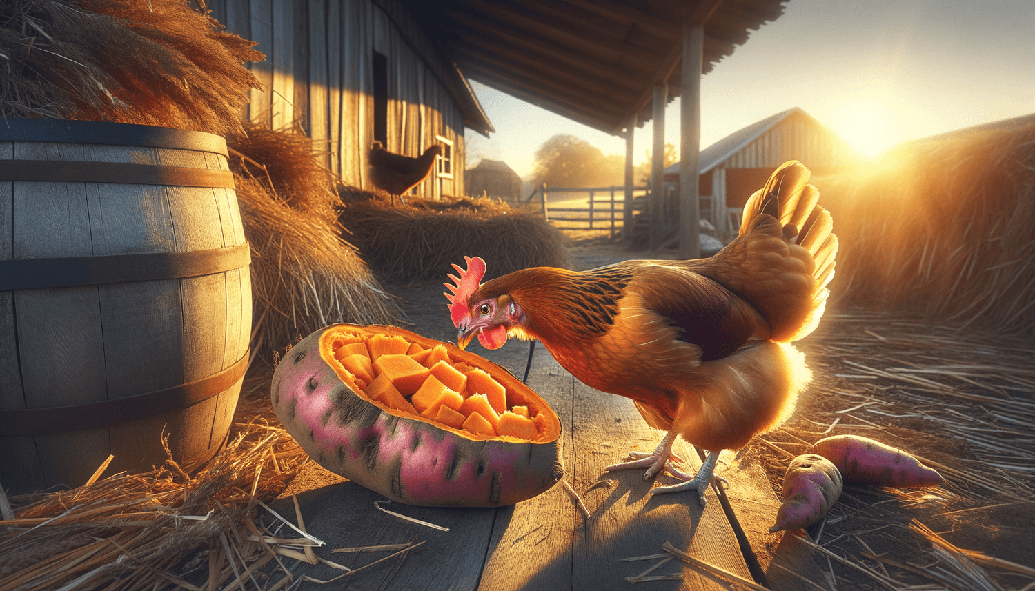 Can Chickens Eat Sweet Potato?