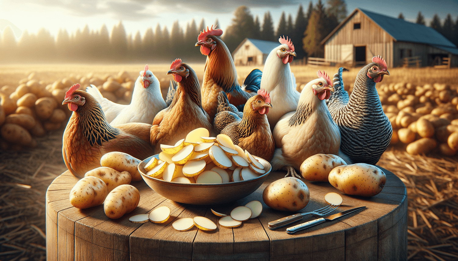 Can Chickens Eat Potato Peelings?