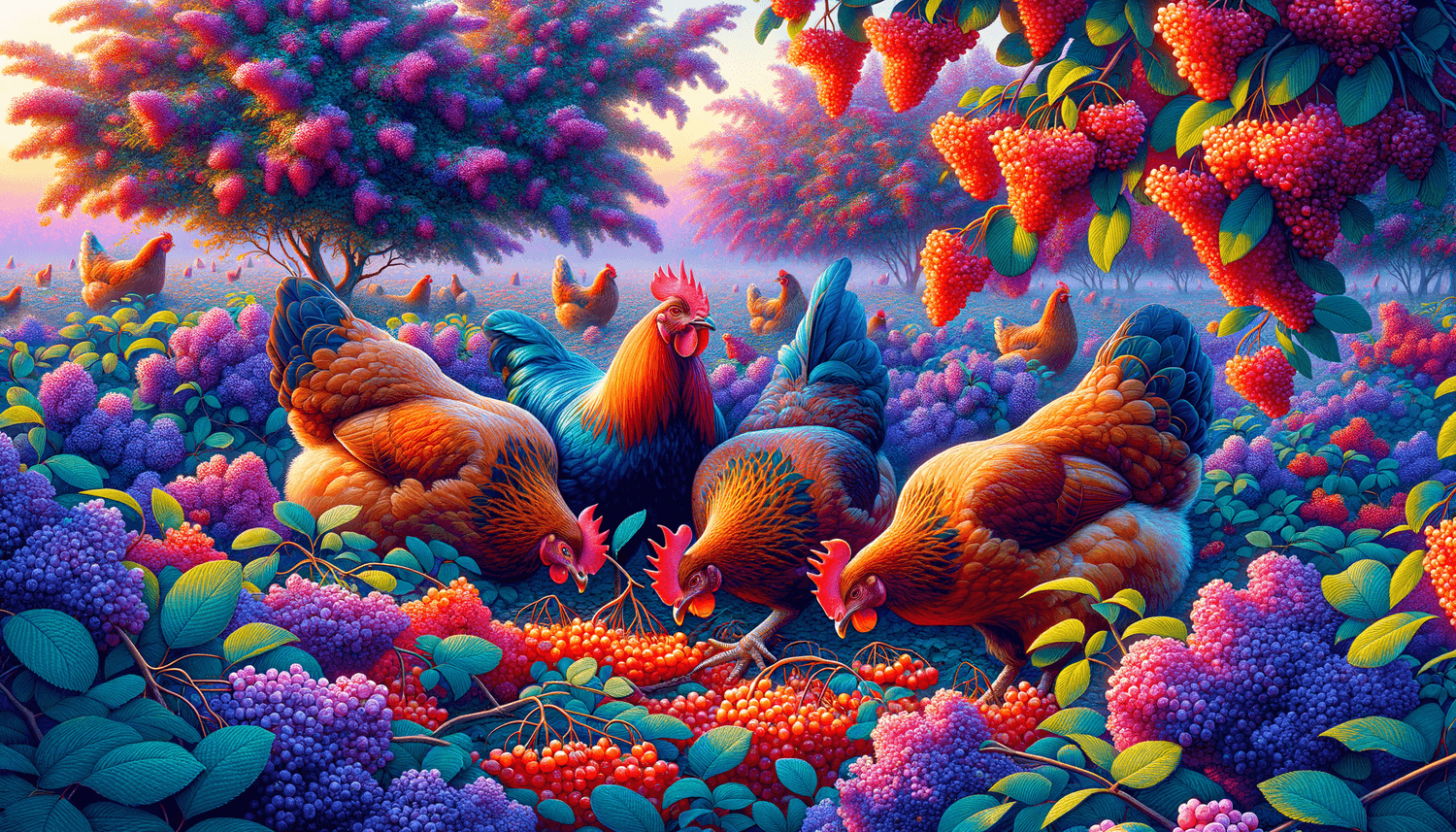 Can Chickens Eat Beauty Berries?