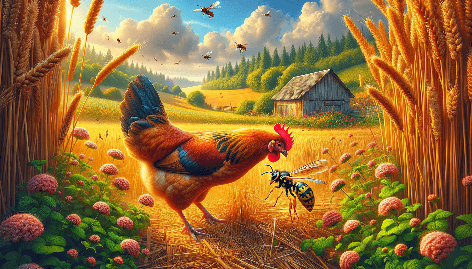 Can Chickens Eat Wasps?