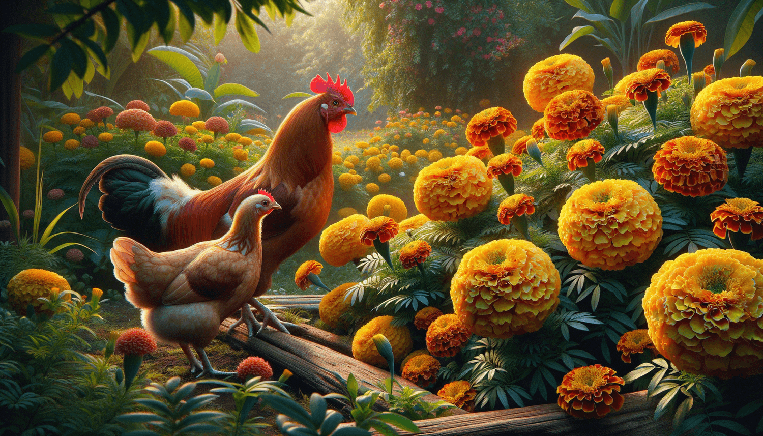 Can Chickens Eat Marigold Flowers?