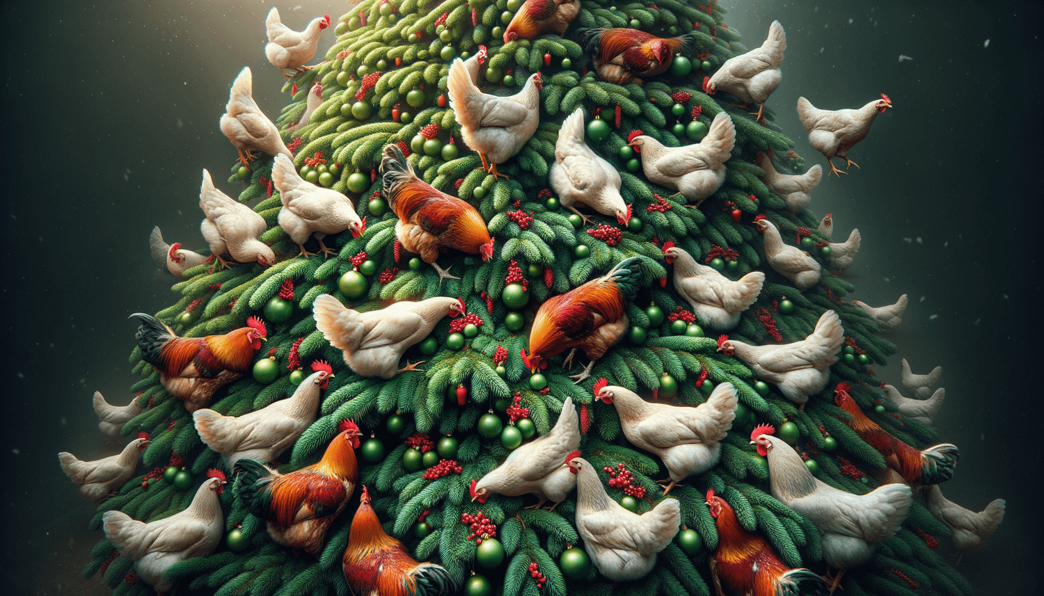 Can Chickens Eat Christmas Trees?