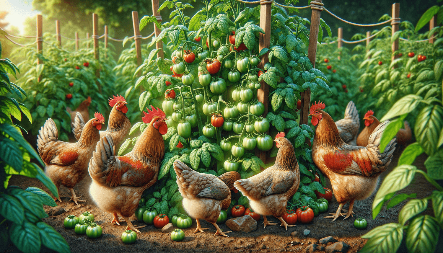 Can Chickens Eat Tomato Plants?