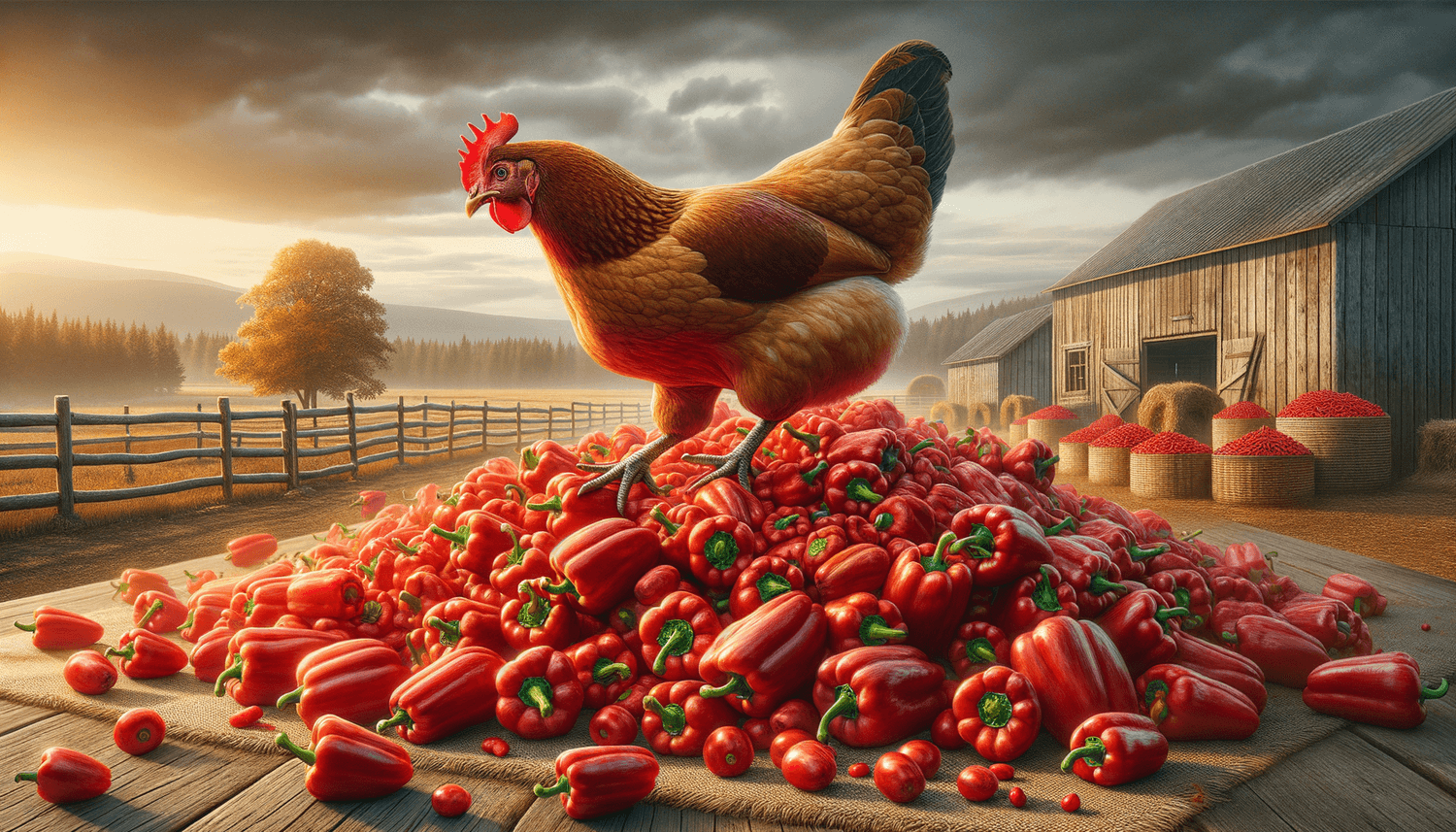 Can Chickens Eat Red Peppers?