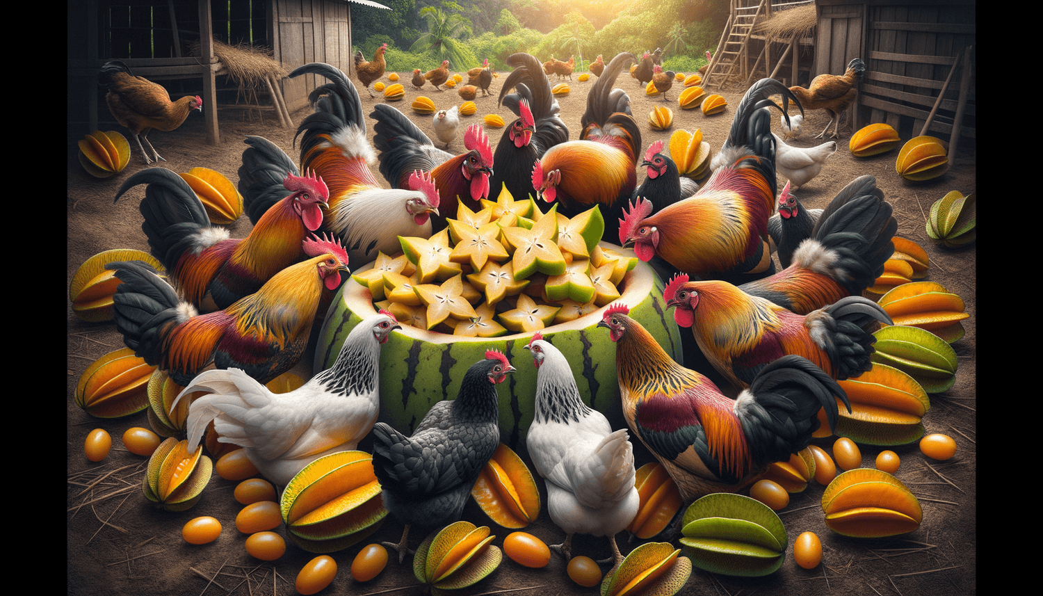 Can Chickens Eat Star Fruit?