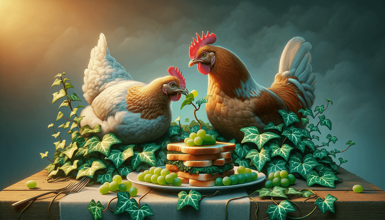 Can Chickens Eat Ivy?