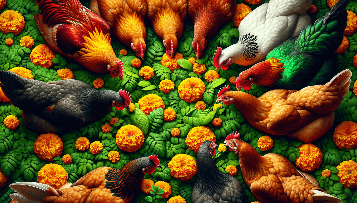 Can Chickens Eat Marigold Leaves?