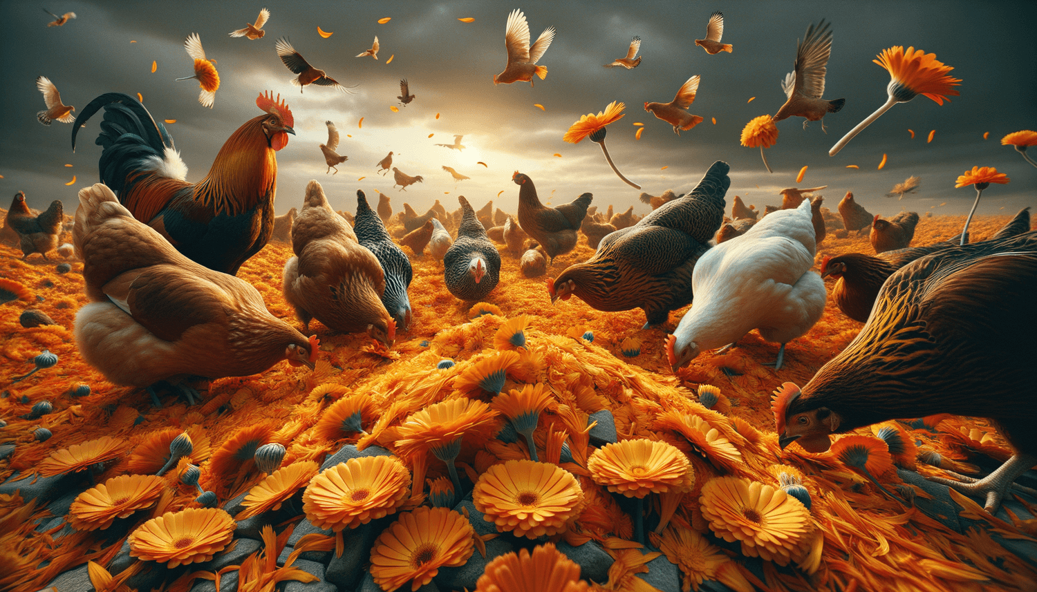 Can Chickens Eat Calendula?