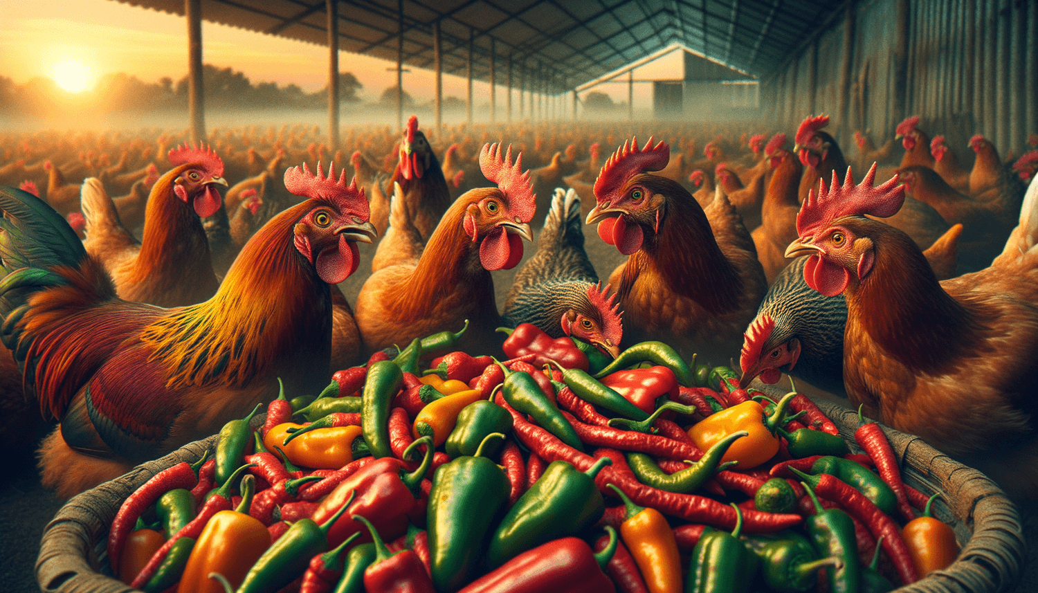Can Chickens Eat Spicy Peppers?