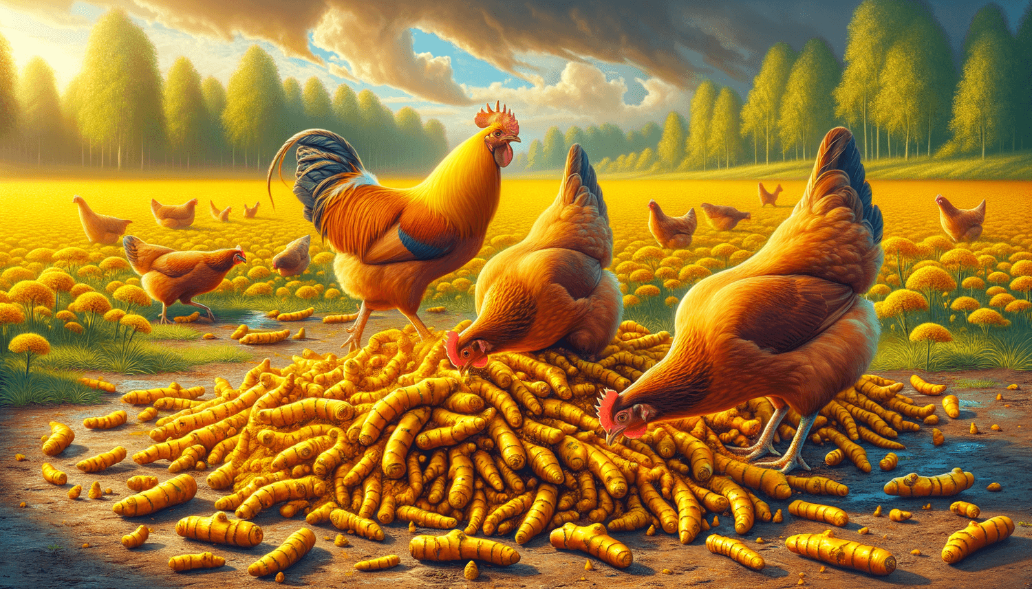 Can Chickens Eat Turmeric?