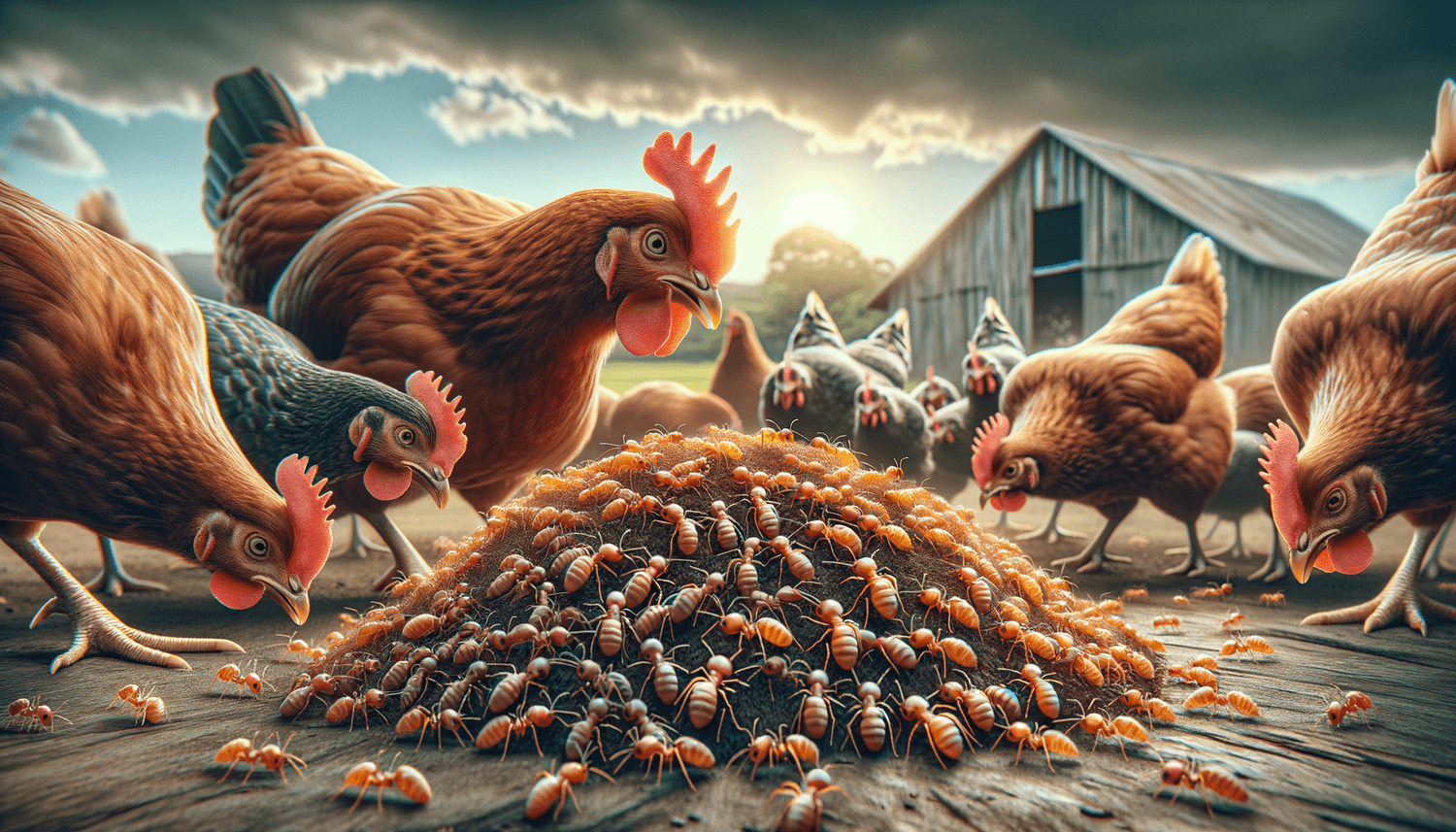 Can Chickens Eat Ants?