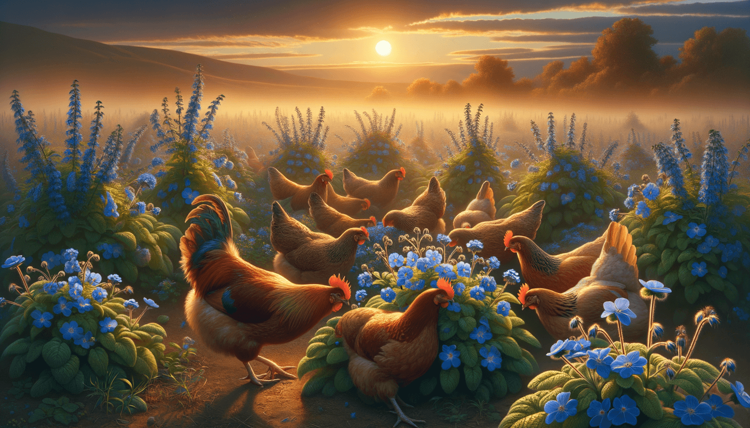 Can Chickens Eat Borage?