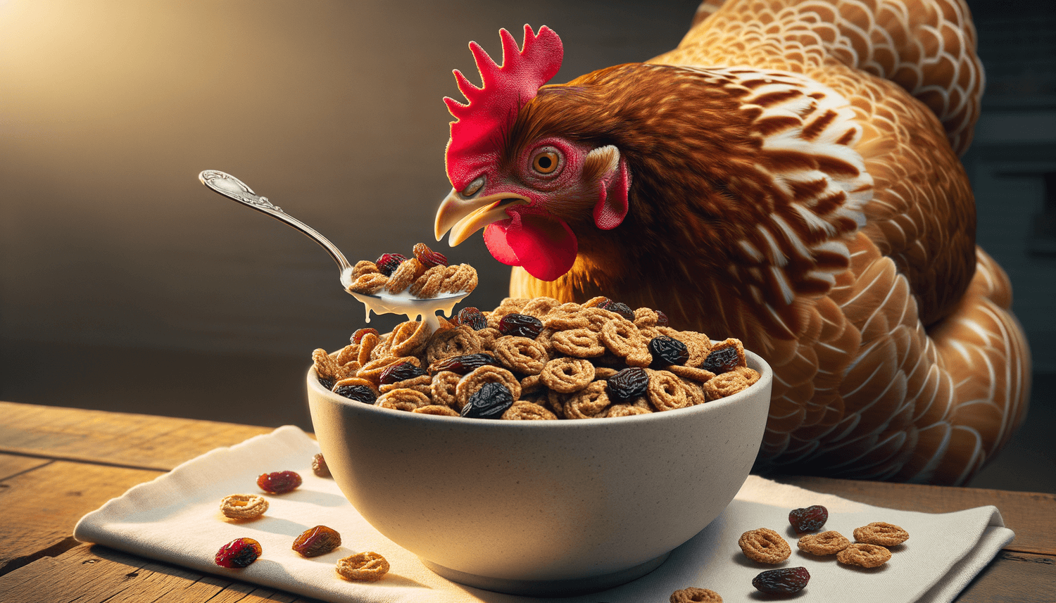 Can Chickens Eat Raisin Bran?