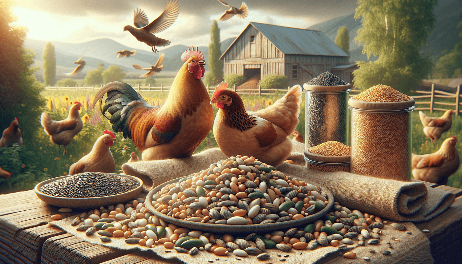 Can Chickens Eat Seeds?