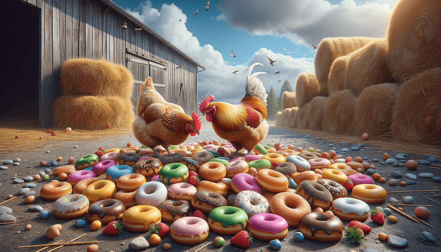Can Chickens Eat Donuts?
