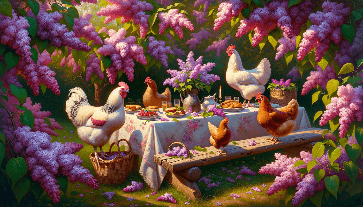 Can Chickens Eat Lilacs?