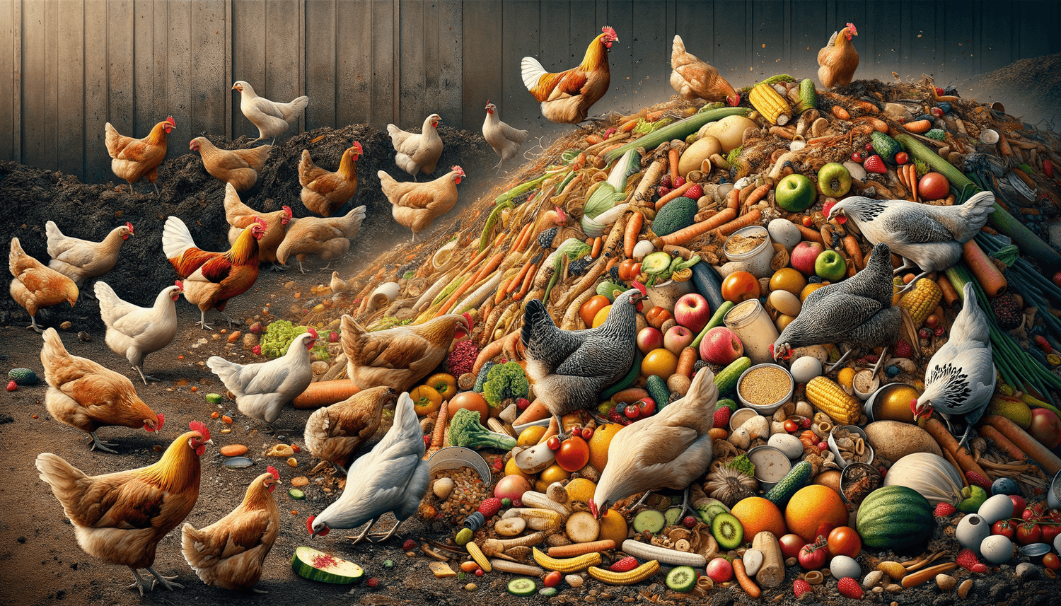 Can Chickens Eat Compost?