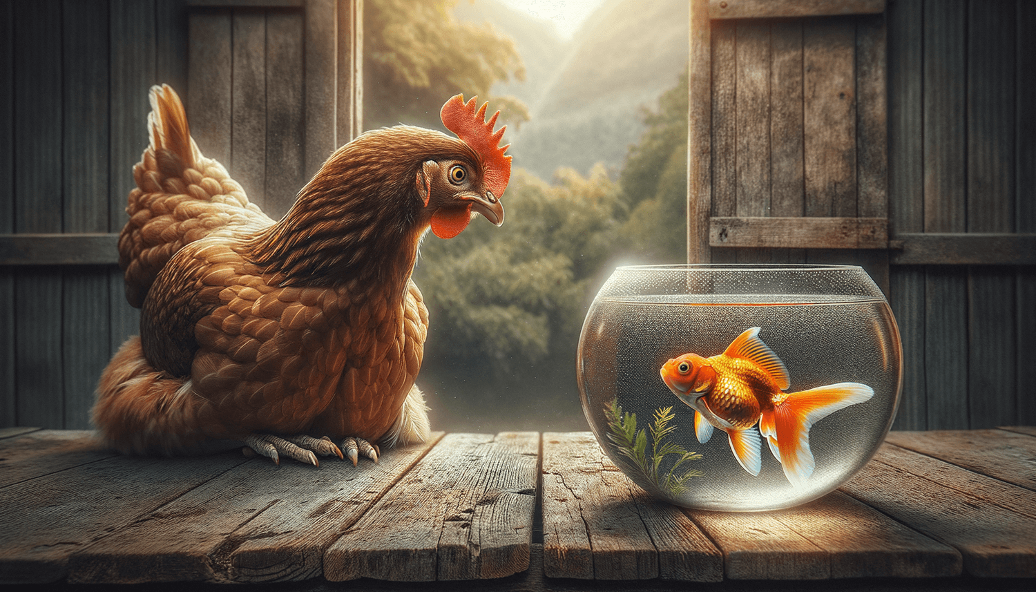 Can Chickens Eat Goldfish?