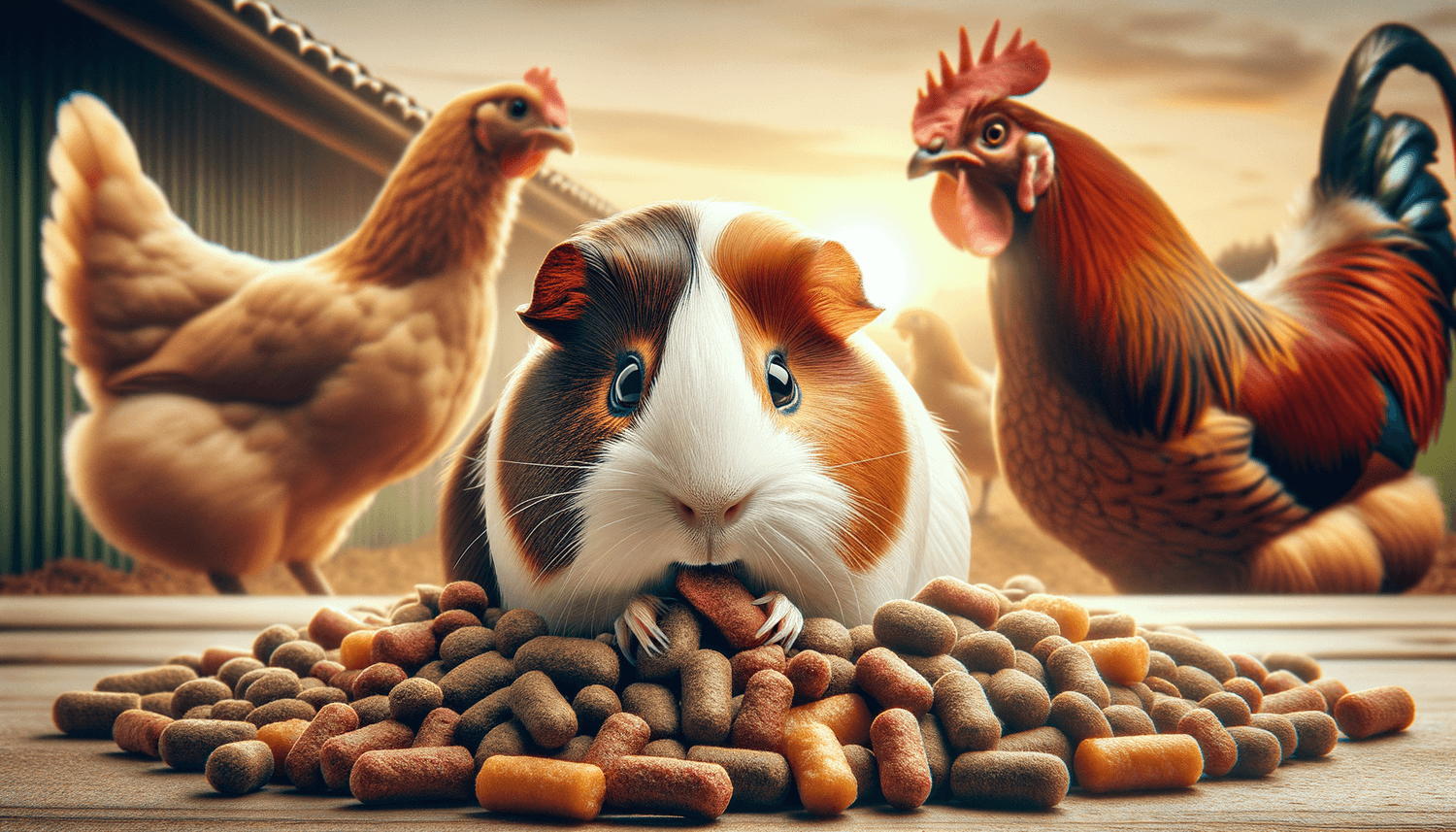 Can Chickens Eat Guinea Pig Food?