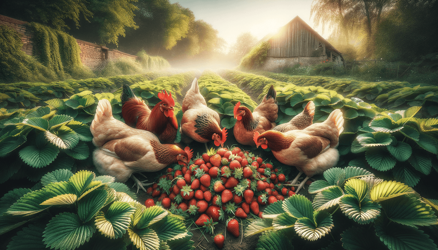 Can Chickens Eat Strawberry Leaves?