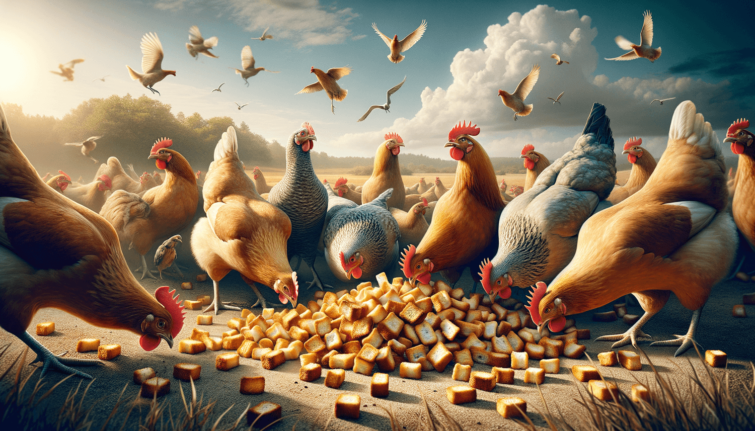 Can Chickens Eat Croutons?
