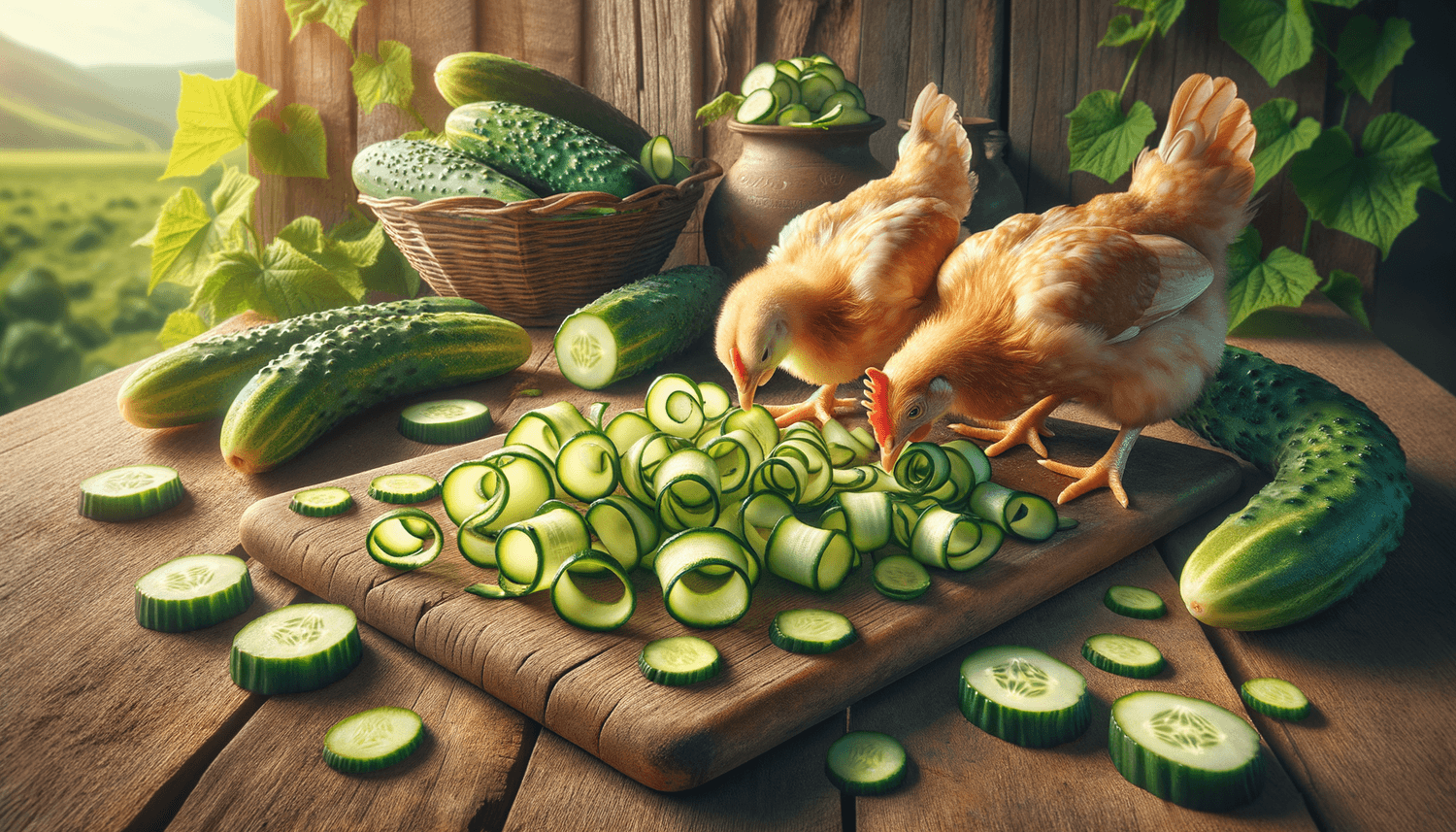 Can Chickens Eat Cucumber Peels?