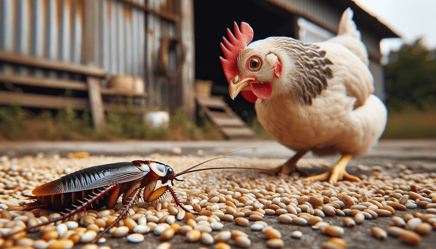 Can Chickens Eat Roaches?