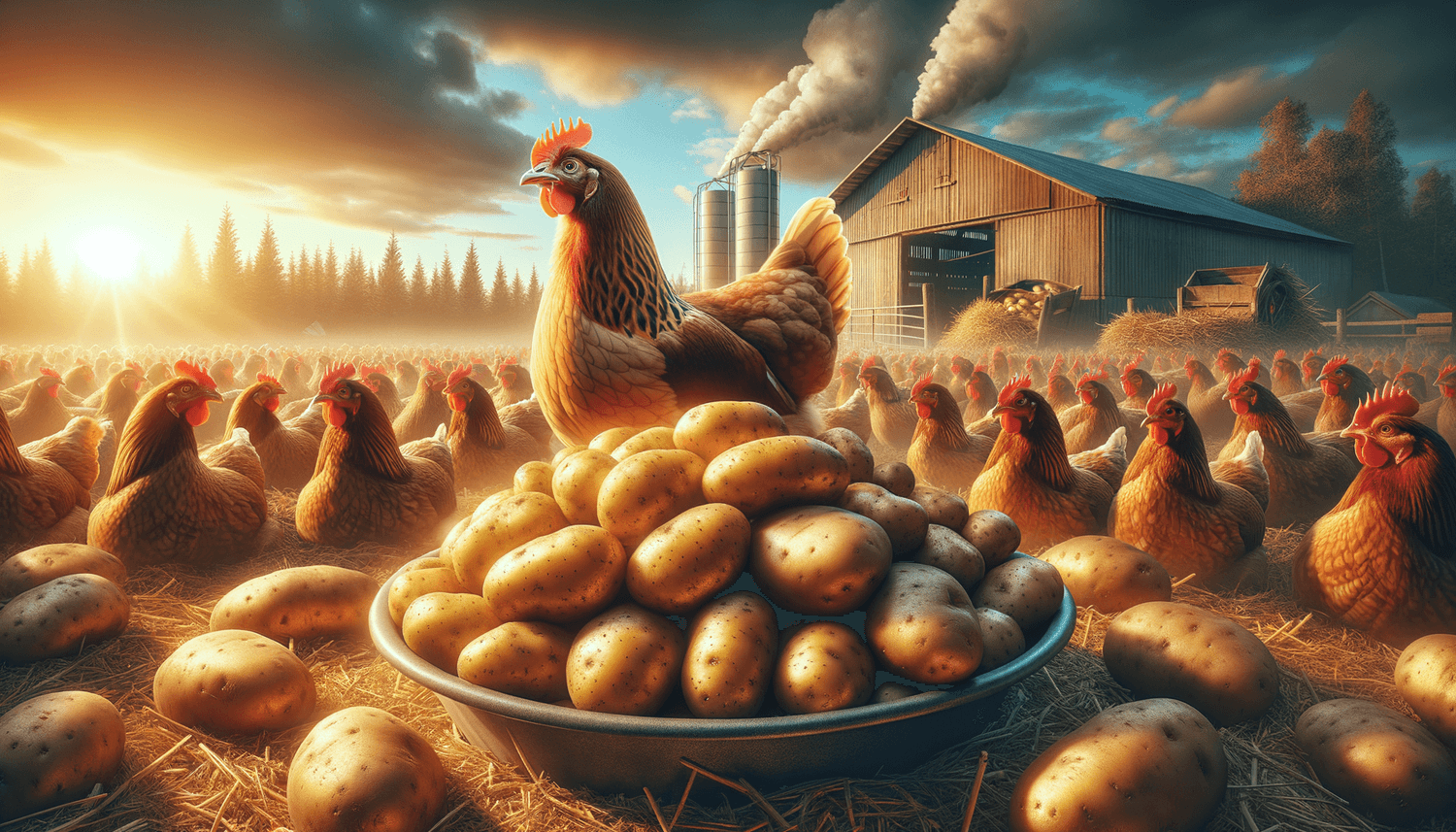 Can Chickens Eat Baked Potatoes?