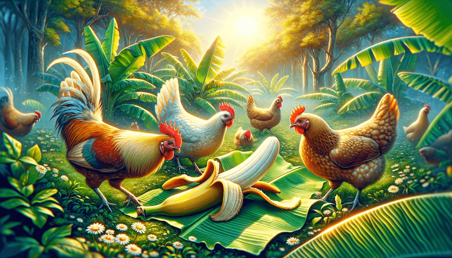Can Chickens Eat Banana Leaves?