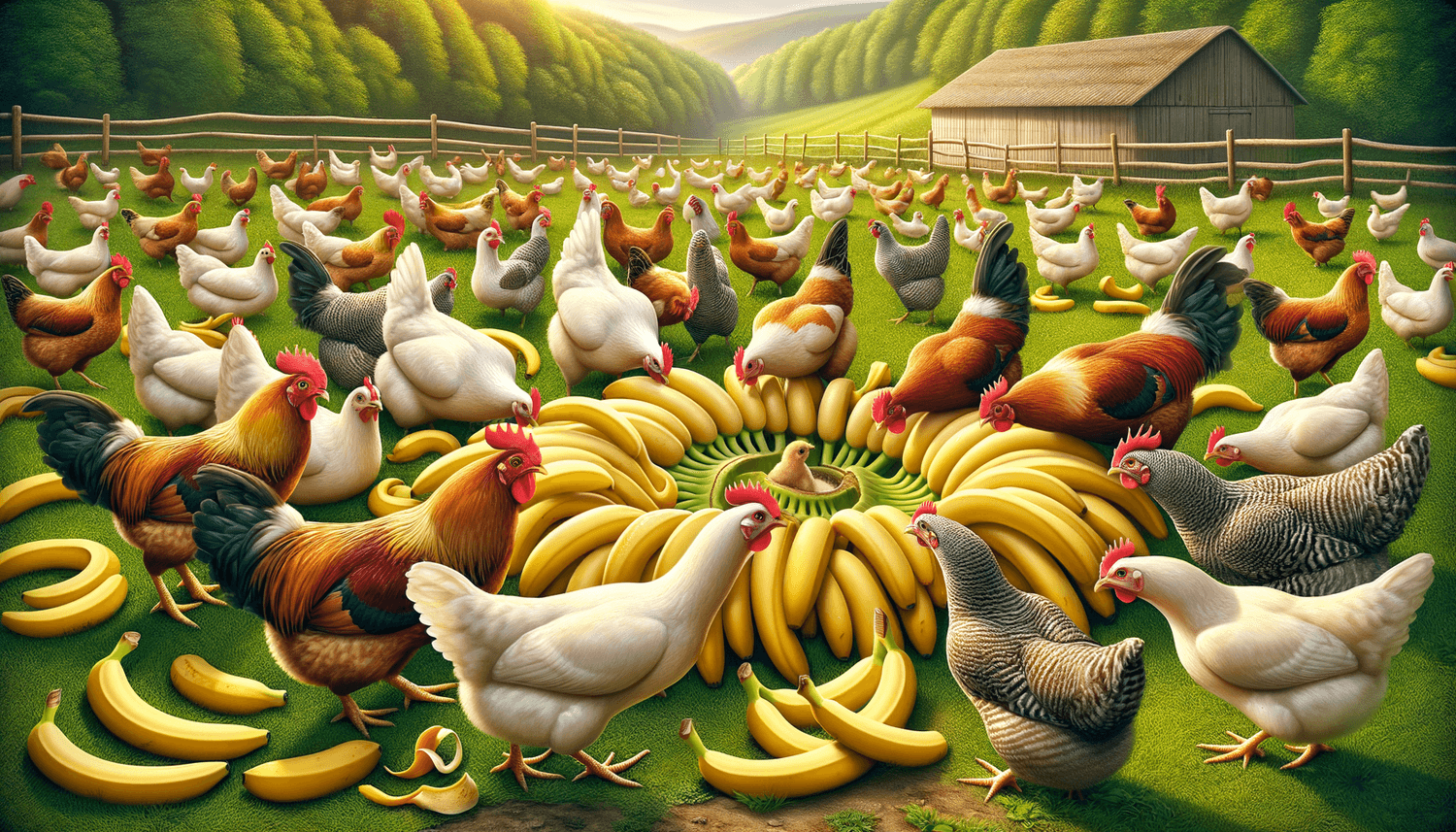 Can Chickens Eat Banana Peel?