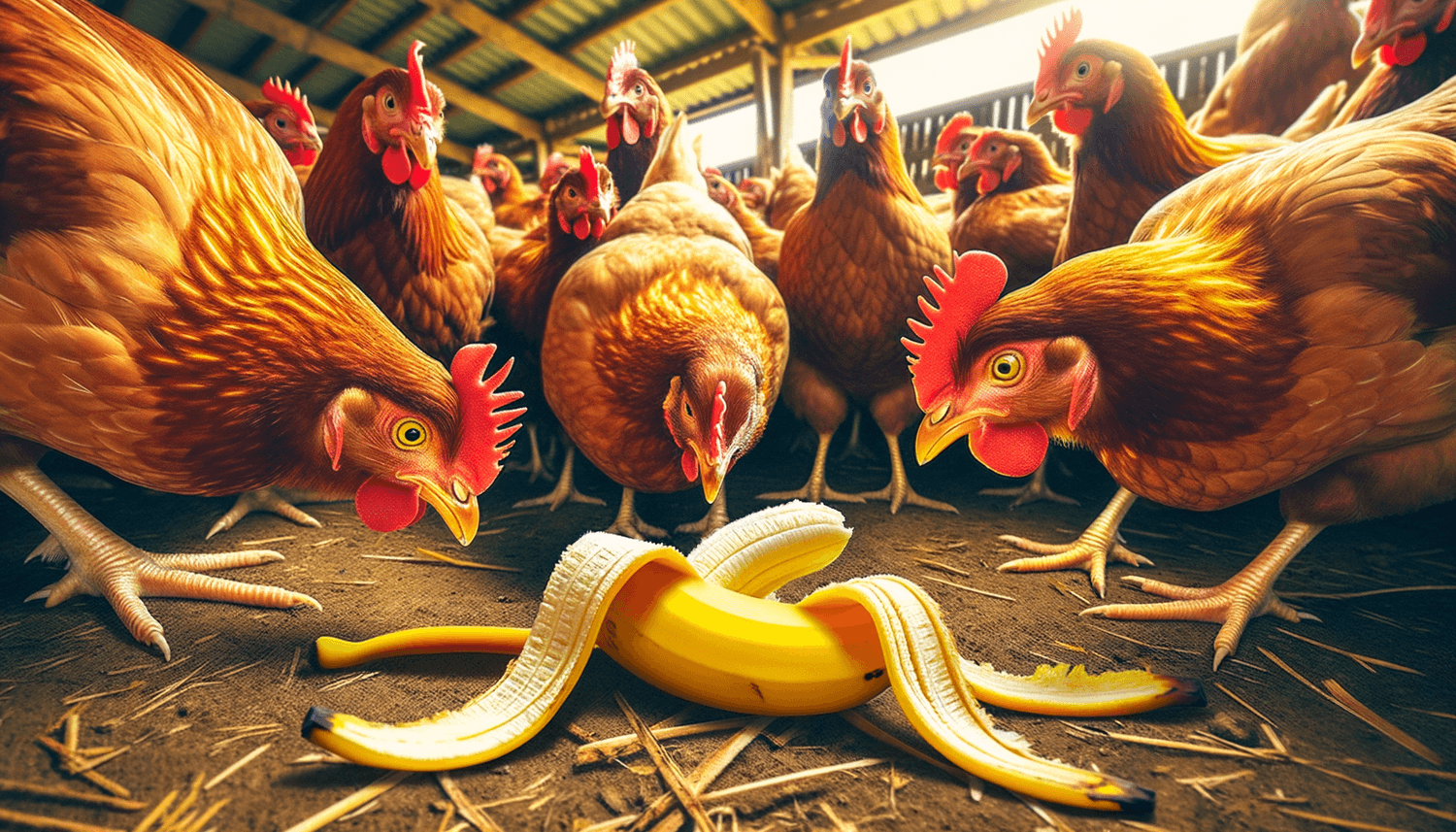 Can Chickens Eat Banana Peelings?