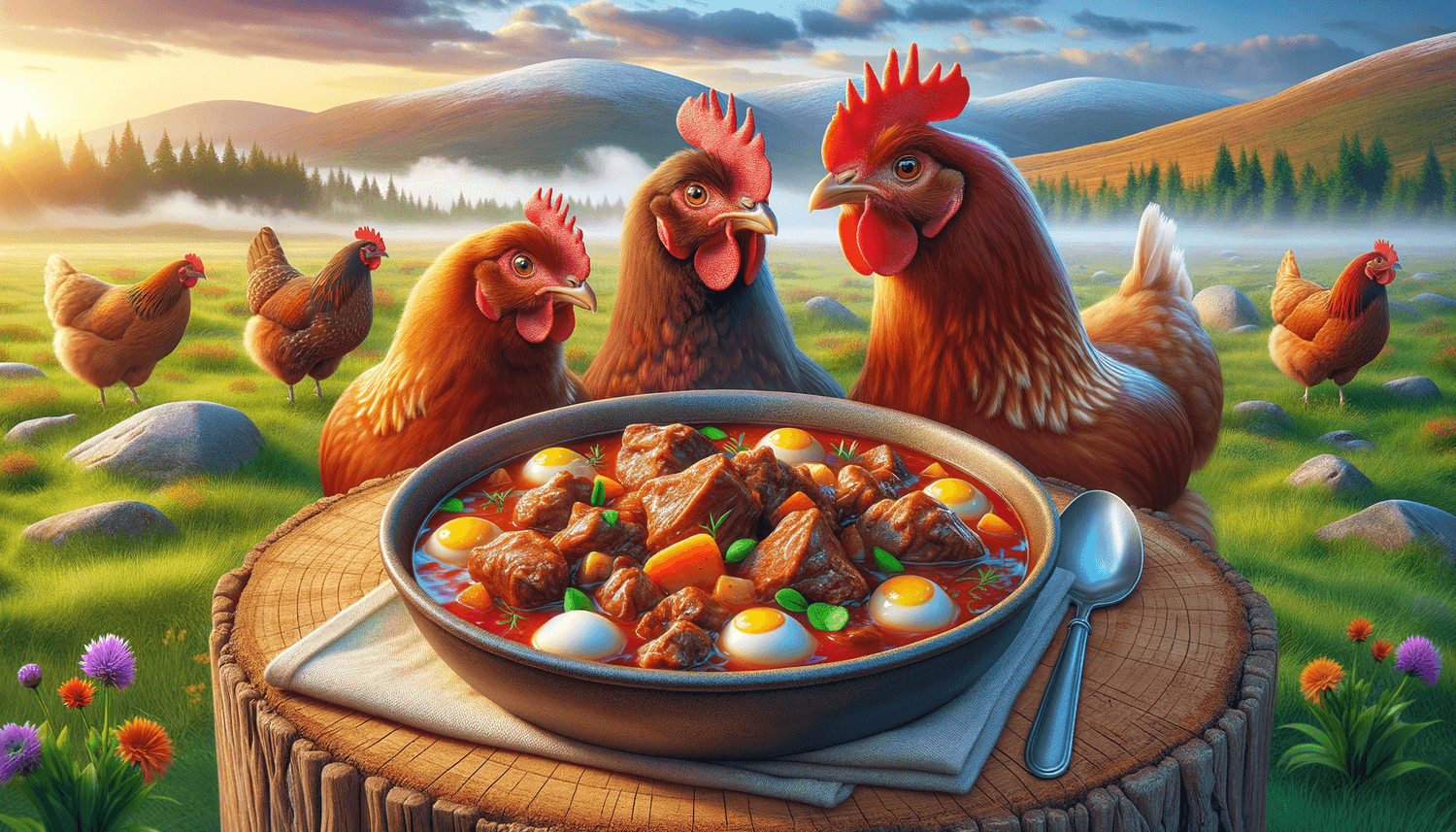 Can Chickens Eat Beef Stew?