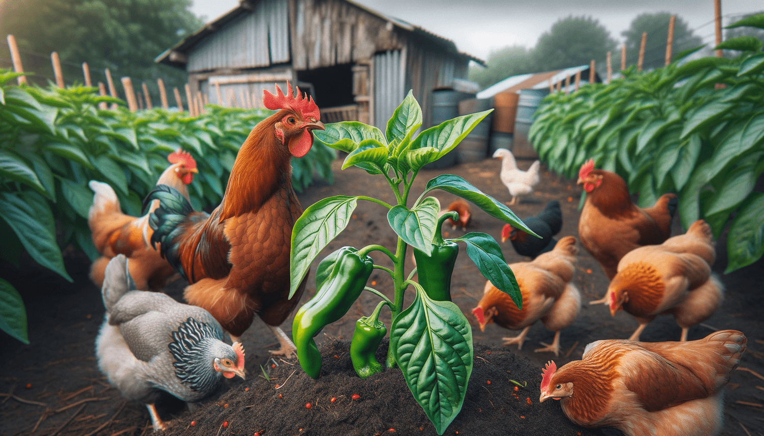 Can Chickens Eat Bell Pepper Leaves?