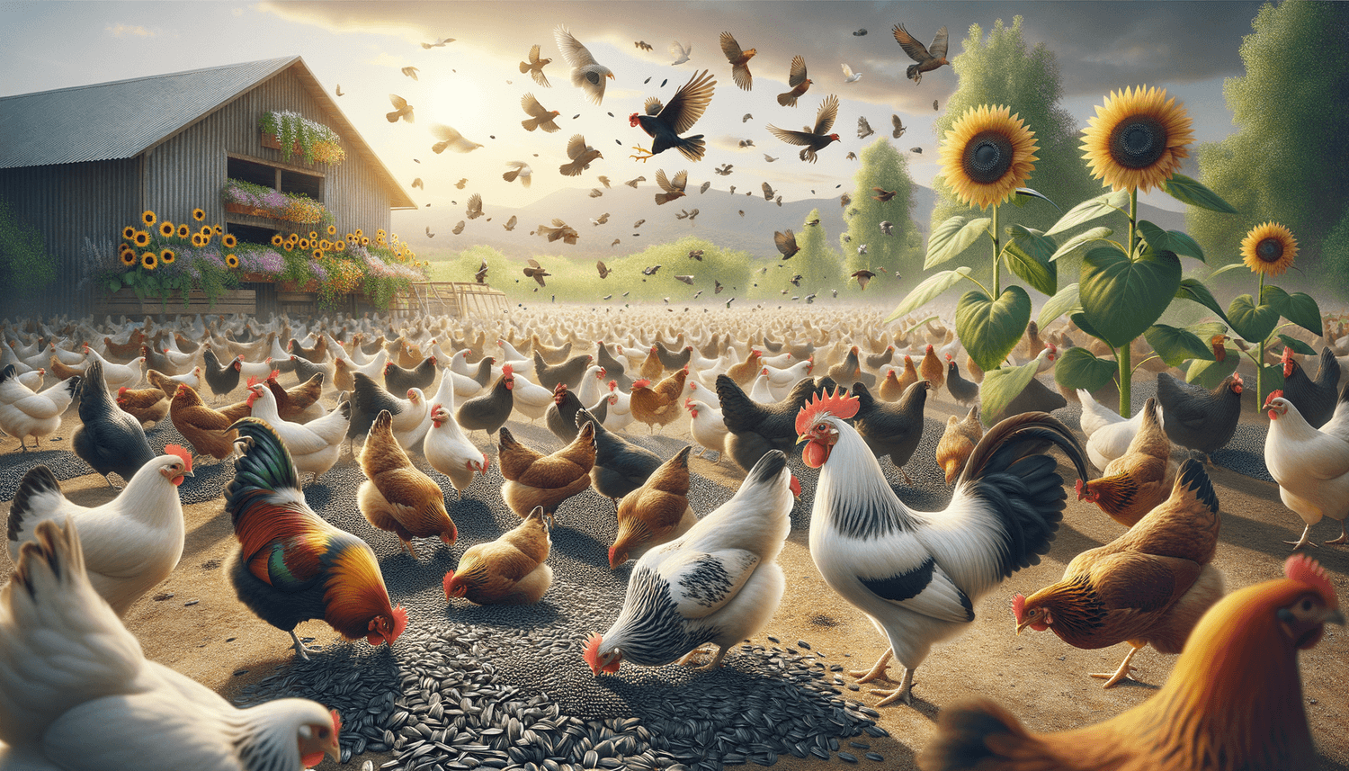 Can Chickens Eat Black Sunflower Seeds?