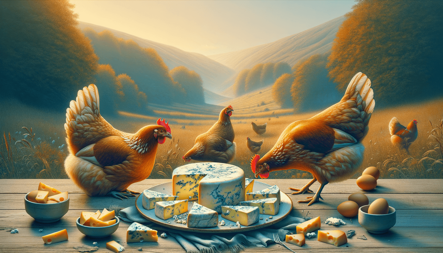 Can Chickens Eat Blue Cheese?