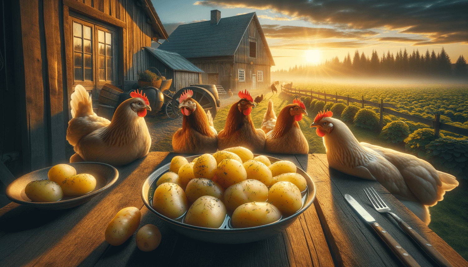 Can Chickens Eat Boiled Potatoes?