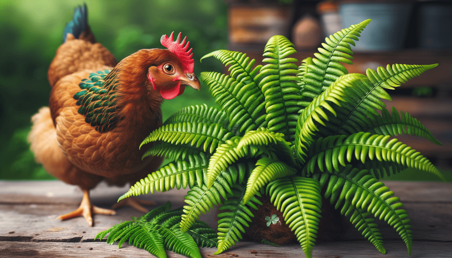 Can Chickens Eat Boston Ferns?