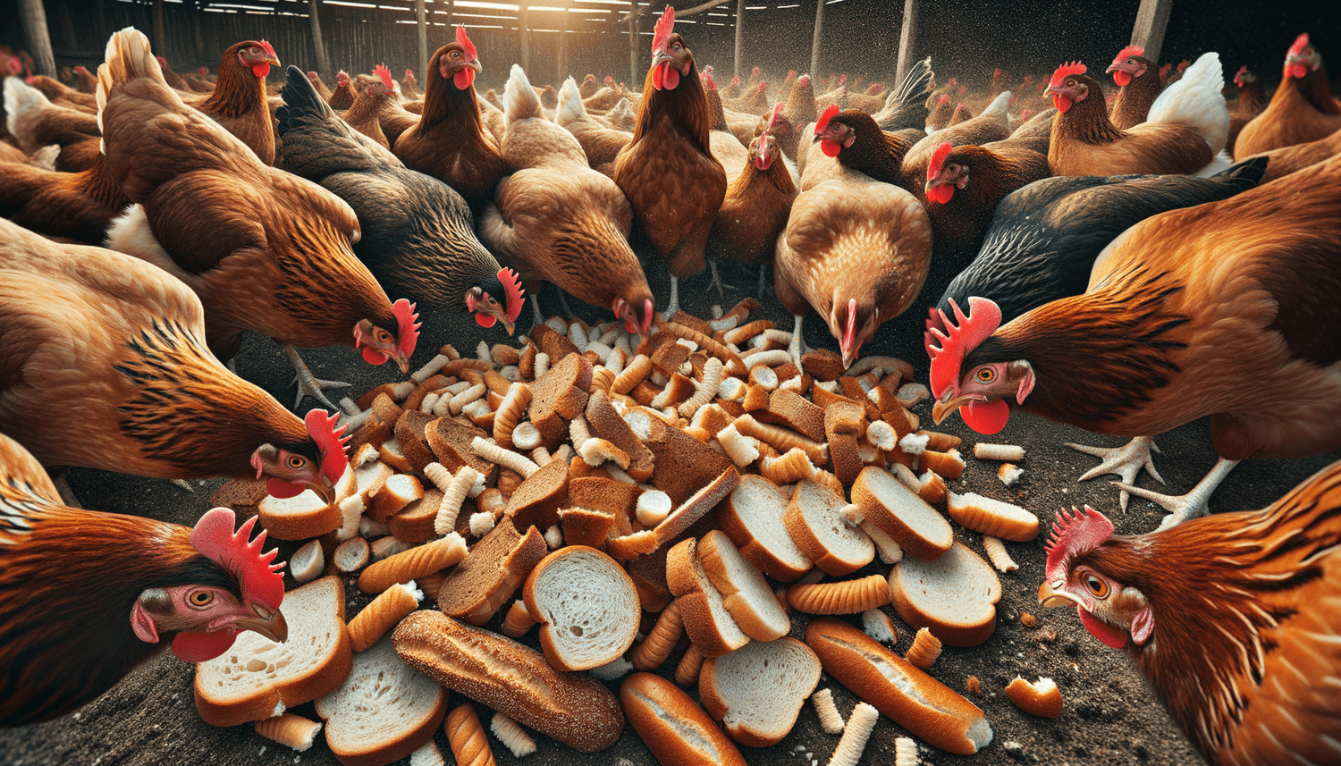 Can Chickens Eat Bread Crumbs or Crust?