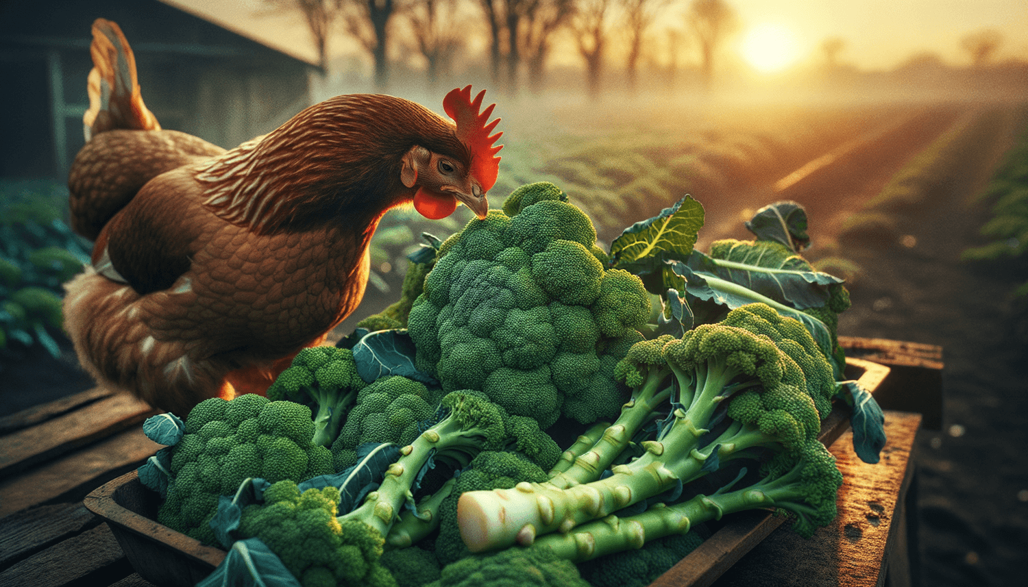 Can Chickens Eat Broccoli Rabe?