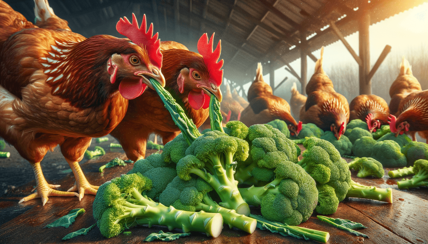 Can Chickens Eat Broccoli Stalks?